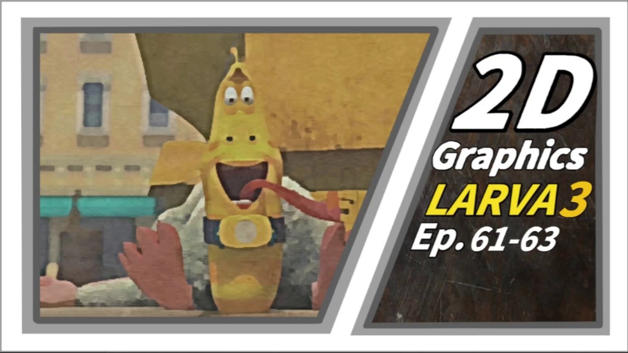 2D GRAPHICS | Larva Season3 Episode61-63 | Larva Cartoon |  Larva Official Channel