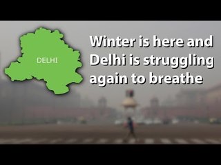 Winter is here and Delhi is struggling again to breathe