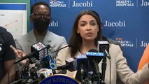 AOC calls for CLOSING JAILS to reduce violent crime