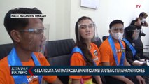 Gelar Duta Anti Narkoba BNN Provinsi Sulteng Terapkan Prokes