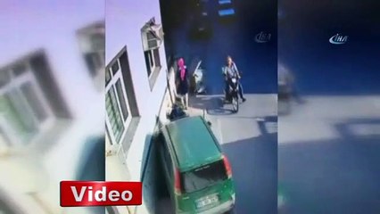 Fren yerine gaza basınca...