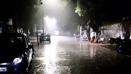 VIDEO: बदला मौसम का मिजाज रात में हुई तेज बारिश C