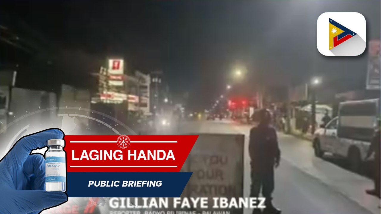 Puerto Princesa City Police Office, pinaigting ang mahigpit na pagbabantay ngayong nasa ilalim sila ng MECQ