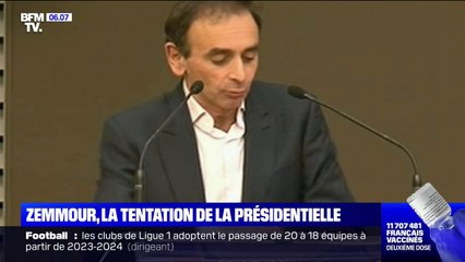Éric Zemmour : Possible candidature à l'élection présidentielle de 2022