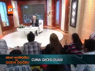 Hatipoğlu'ndan Cuma duası