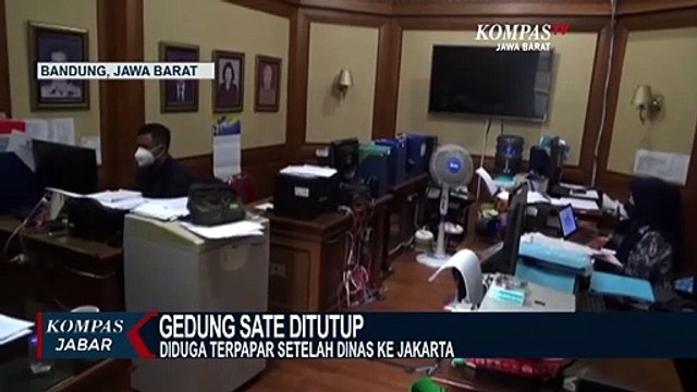 32 ASN Terpapar Covid-19, Gedung Sate Kembali Ditutup