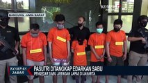 Edarkan Sabu Jaringan Lapas, Pasutri di Bandung Ditangkap