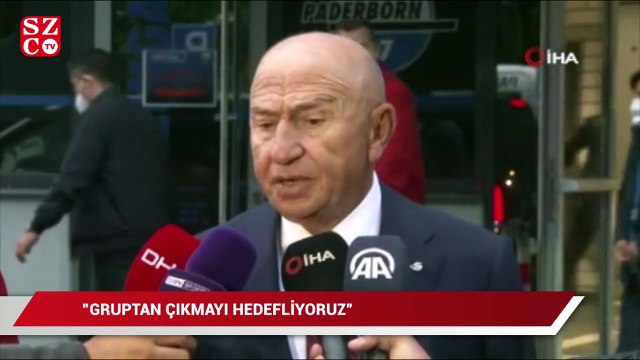 Nihat Özdemir: Gruptan çıkmayı hedefliyoruz