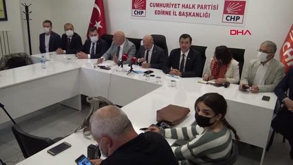EDİRNE CHP'Lİ ÖZTUNÇ: MARMARA DENİZİ İÇ DENİZDEN, İÇ ÇÖLE DÖNECEK