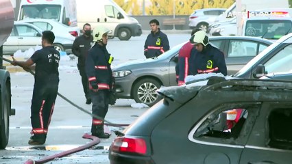 Ankara'da ortalık savaş alanına döndü! Hasar gün ağarınca belli oldu