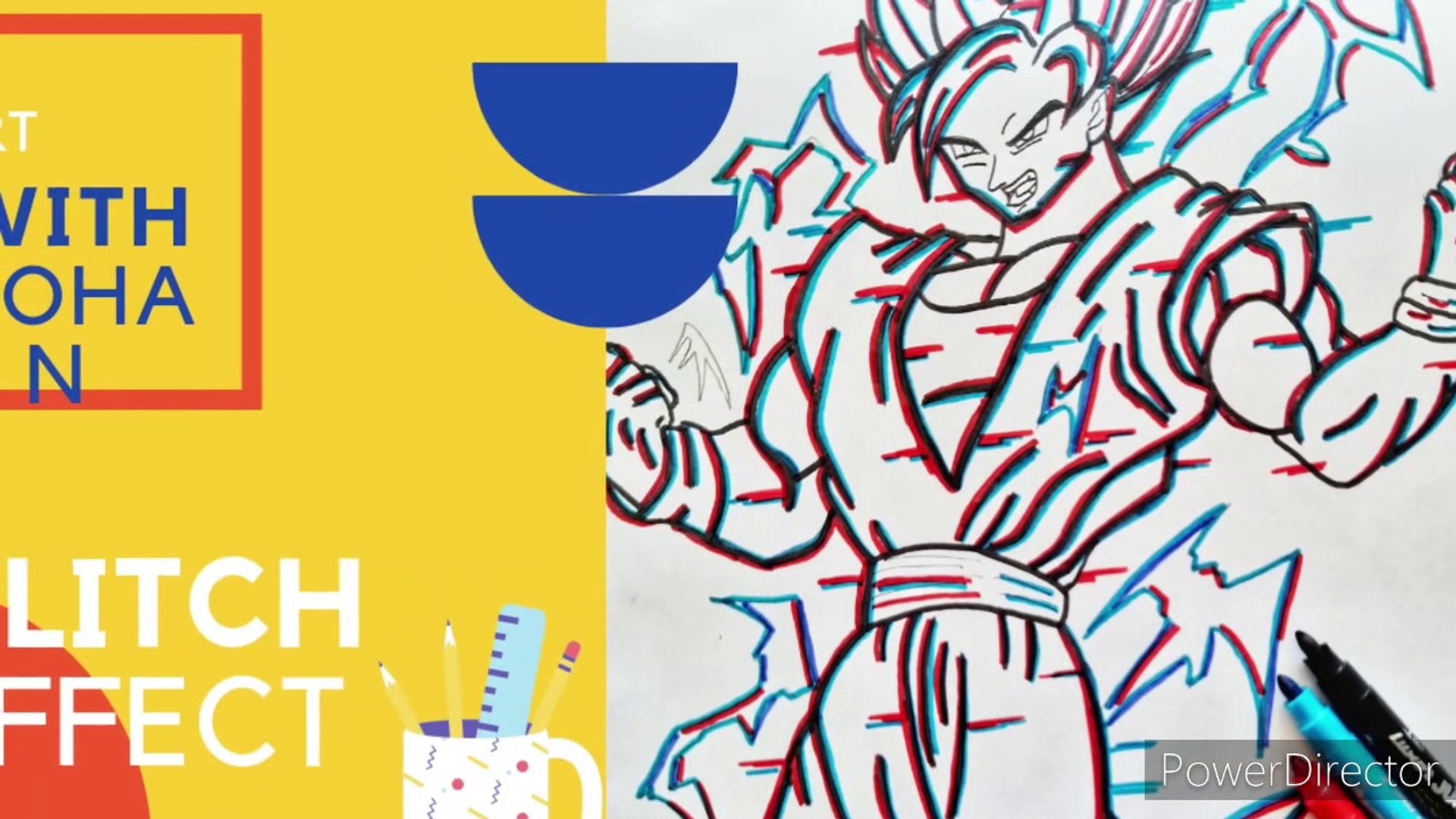 ⁣How to make glitch effect/how to make sketch/how to make painting/how to make drowning