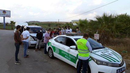 ADANA'DA 8 KİŞİLİK MİNİBÜSTE 14 YOLCU