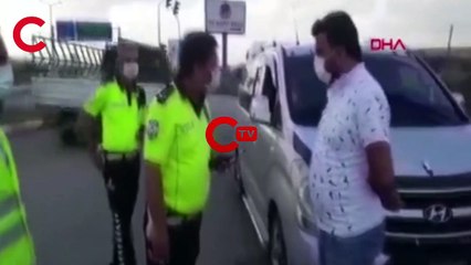 Adana'da 8 kişilik minibüste 14 yolcu