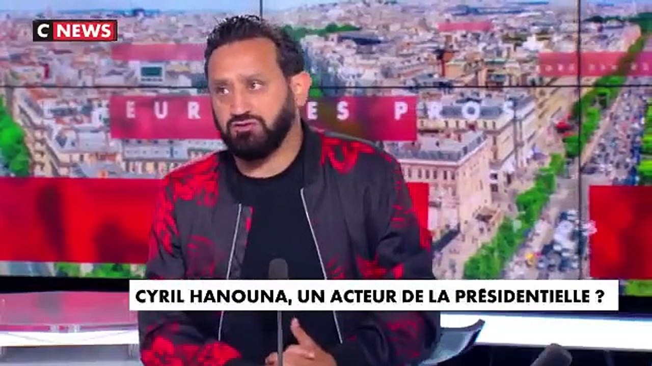 Cyril Hanouna : "J’aimerais qu’on fasse une grosse émission politique en prime time avec les grandes figures du groupe et tous les candidats à la présidentielle" - VIDEO