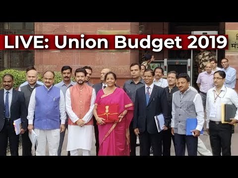 Live Union Budget 2019 #Budget #NirmalaSitharaman #Modi2.0