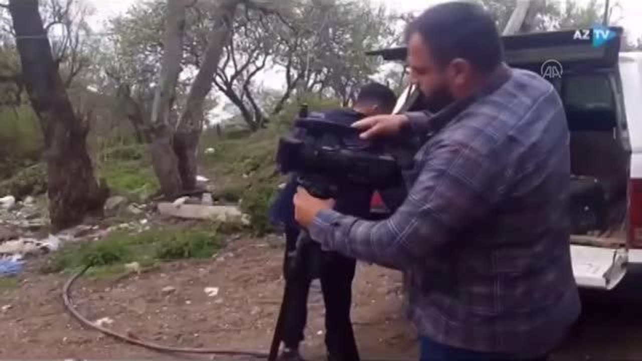2 Azerbaycanlı gazeteci, Ermenistan'ın işgal döneminde döşediği mayının patlaması sonucu hayatını kaybetti