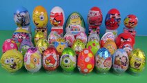 50 Surprise eggs, Маша и Медведь Kinder Surprise Mickey Mouse Furuta choco eggs Cars 2