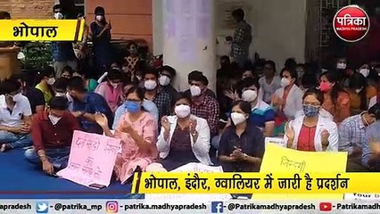 Video herunterladen: भोपाल : प्रदेश के जूनियर डाक्टरों की हड़ताल का पांचवा दिन