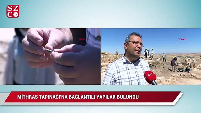 Zerzevan Kalesi'ndeki Mitras Tapınağı'na bağlantılı yapılar bulundu