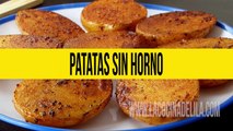 Cómo hacer patatas sin horno ✅