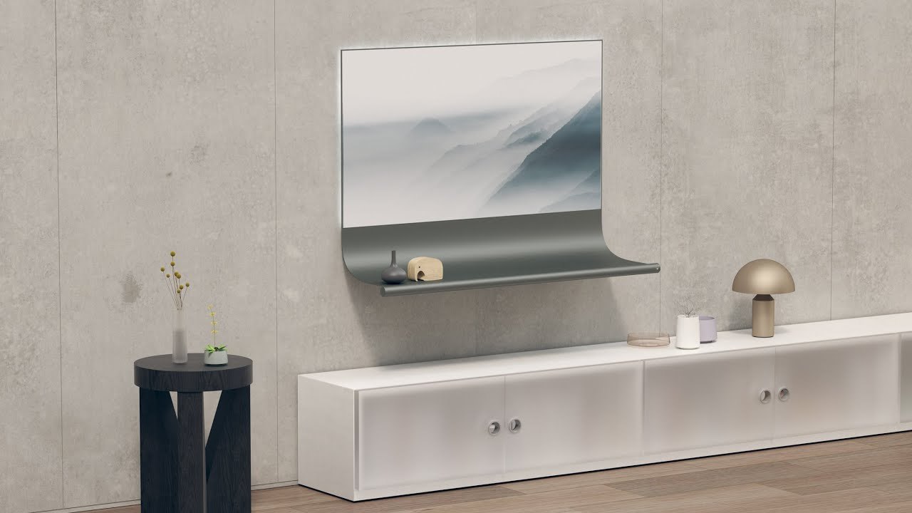 Dezeen y LG Display diseños de teles  OLED Go!