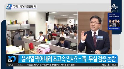 ‘주폭 차관’ 6개월 뭉갠 청와대