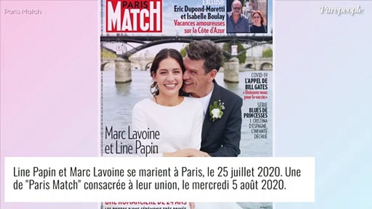 Marc Lavoine sans filtre sur sa différence d'âge avec Line Papin : "Je m'en fous"