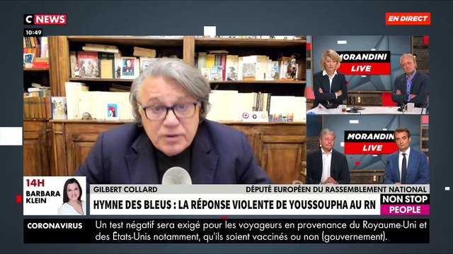 Accrochage en direct dans « Morandini Live » entre la députée LREM Anne Genetet et Gilbert Collard du RN - VIDEO