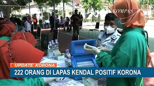 222 Penghuni Lapas Kelas II A Kendal Positif Covid-19