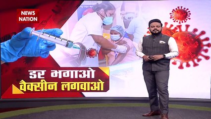 Uttar Pradesh: Elderly woman hid behind a drum for fear of vaccine