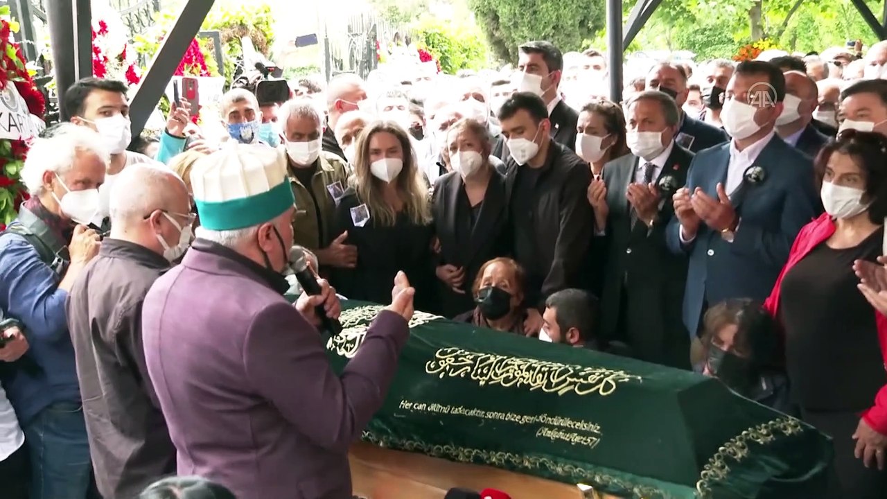 İSTANBUL - Yapımcı Hasan Saltık son yolculuğuna uğurlandı