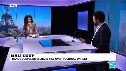 What are the reasons behind the timing of French suspension of joint operations with Mali