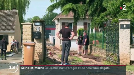 Seine-et-Marne : de nouveaux dégâts après une deuxième nuit d'orage