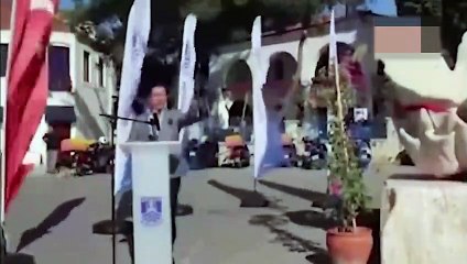 Bodrum Belediye Başkanı Aras’ın heykel açılışı alay konusu oldu!