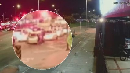 Taxistas de Bogotá denuncian el incremento de rompevidrios en semáforos