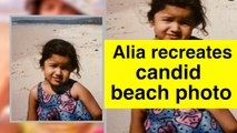 Alia Bhatt shares then and now photos from the beach