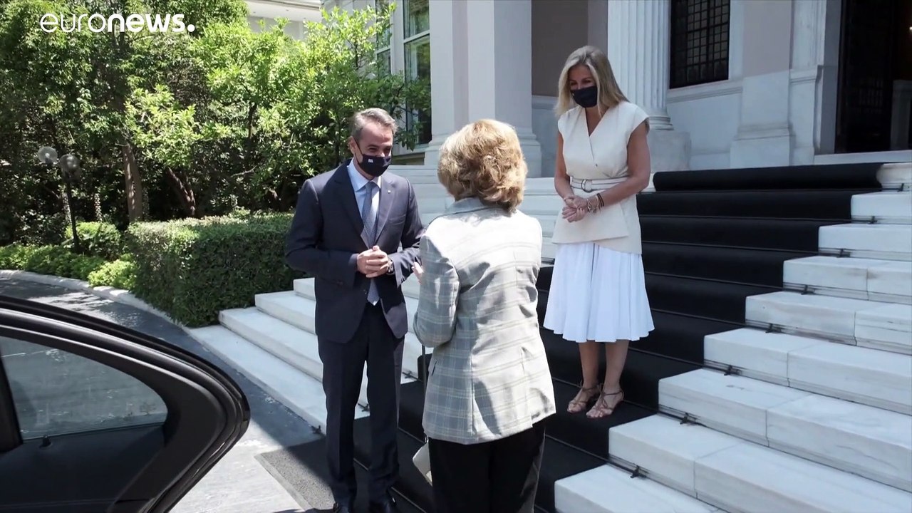 Ελλάδα: Με τη βασίλισσα Σοφία της Ισπανίας συναντήθηκε ο πρωθυπουργός