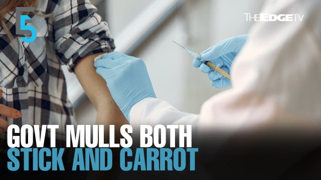 EVENING 5: Govt mulls stick and carrot in vaccine drive