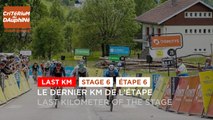 #Dauphiné 2021- Étape 6 / Stage 6 - Flamme Rouge / Last KM