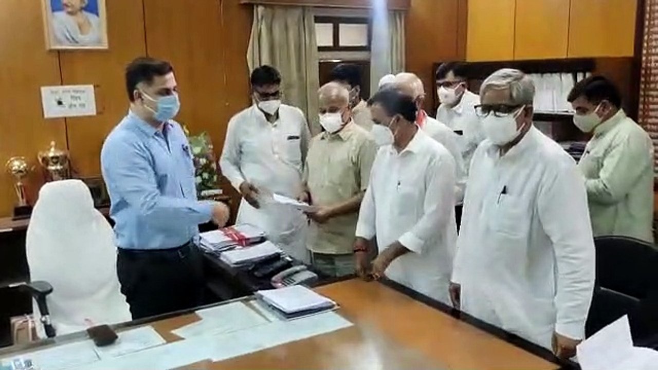 प्रभारी मंत्री गर्ग ने राष्ट्रपति के नाम सौंपा ज्ञापन, केंद्र सरकार पर साधा निशाना