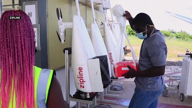 شاهد: طائرات بدون طيار لتوصيل اللقاحات المضادة لكوفيد بشكل أسرع وفعال في غانا