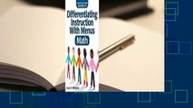 Full E-book  Differentiating Instruction with Menus: Math (Grades 3-5) Complete