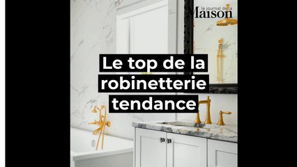 Le top des robinetteries tendances