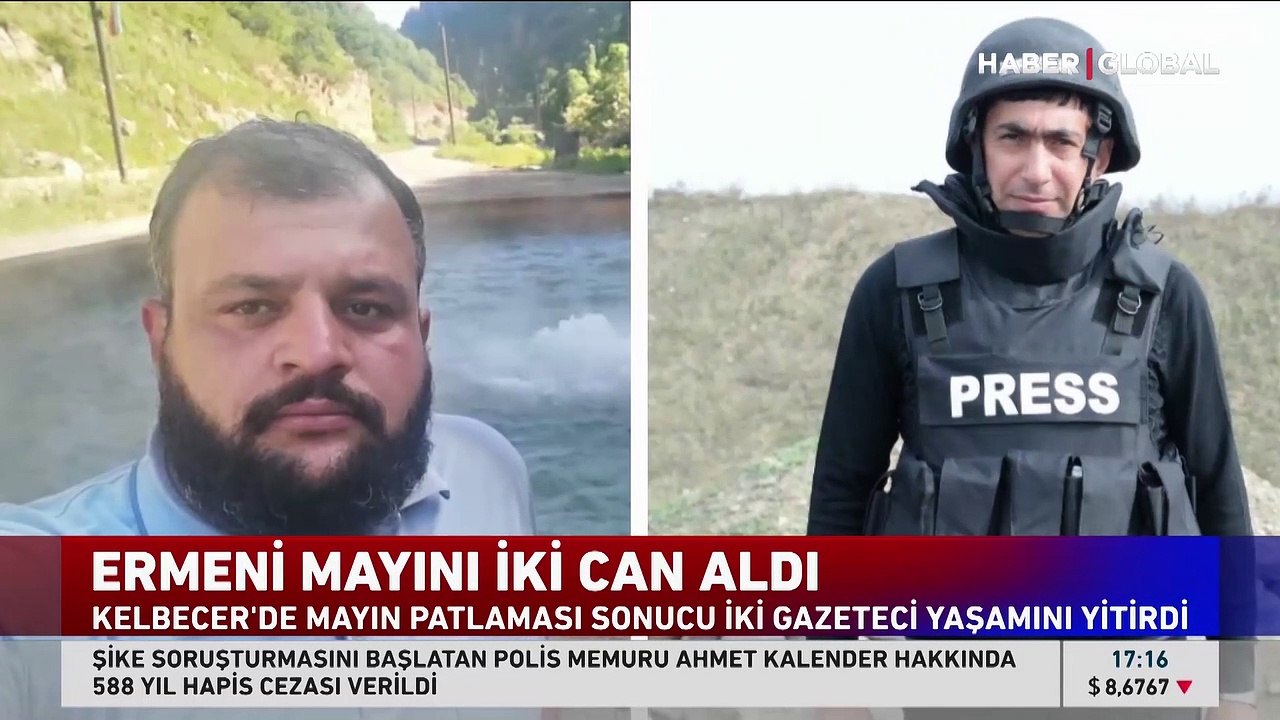 Mayın patlamasında gazetecilerin hayatını kaybetmesine ilişkin Haber Global'den Ermenistan'a kınama