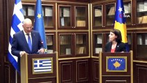 - Yunanistan Dışişleri Bakanı Dendias, Kosovalı mevkidaşı ile görüştü- Dendias: 'Ülkenize vize muafiyetinin verilmesinden yanayız'