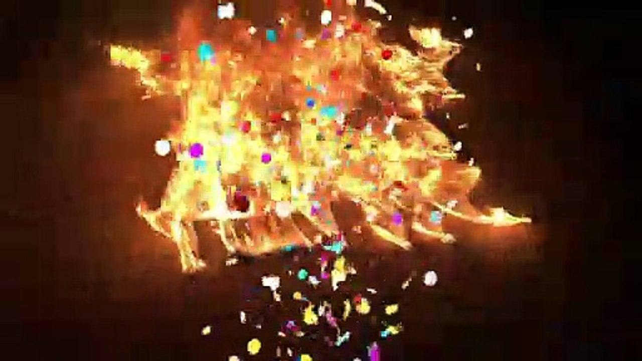 Happy New Year | Happy New Year with Petrol Fire | Whatsapp Status | Happy New Year Wish | Gasoline