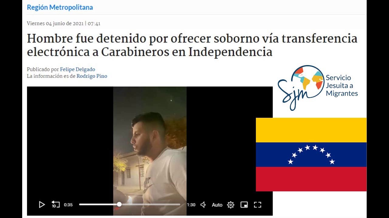 "Esto lo puede hacer en su país": Venezolano detenido por porte de drogas y cohecho