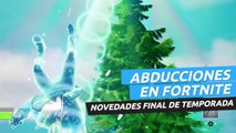 Así son las abducciones ovni en Fortnite