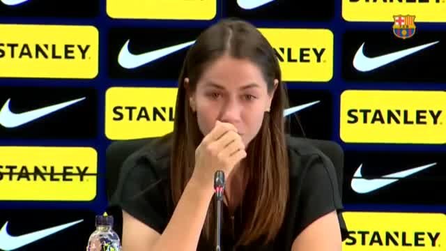 Emotivo adiós de la capitana del Barça, Vicky Losada