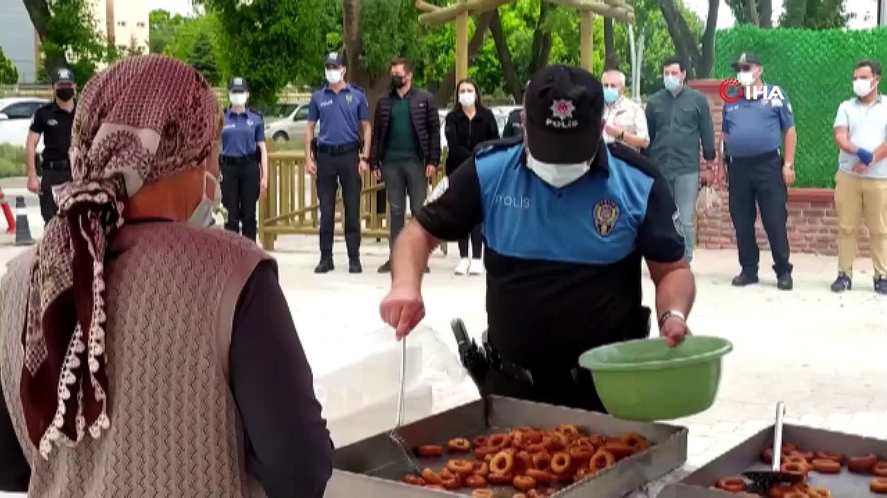 Uşak Emniyet Müdürlüğü şehitler için lokma döktürdü